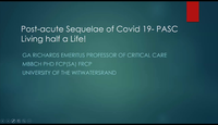 Post-Acute Sequelae of COVID-19: Living half a life....