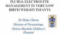 Fluids and electrolytes in preterm babies...