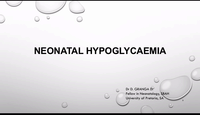 Management of acute & persistent and hypoglycemia...