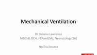 Mechanical ventilation in neonates...