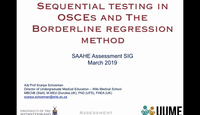 Sequential testing in OSCEs - Part 1...