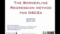 The borderline regression method for OSCEs - part 3...