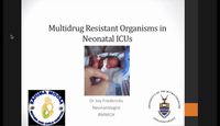 Multidrug resistant organisms in NICU...