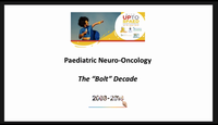 Paediatric neuro-oncology. The ''BOLT'' decade...
