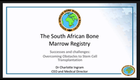 SA Bone Marrow Registry: Successes and challenges...