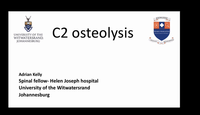 A case of unexplained C2 osteolysis...