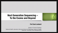 Next generation sequencing...