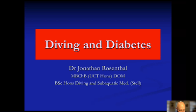 Diving and Diabetes...