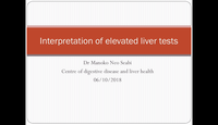 Interpretation of elevated liver tests in primary...