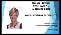 Female sexual dysfunction and the role of physiotherapy within...