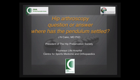 Hip Arthroscopy - question or ...