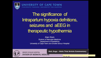 2. Therapeutic hypothermia in intrapartum hypoxia...