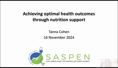 Achieving optimal health outco...