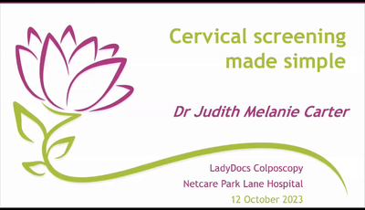 Cervical screening...