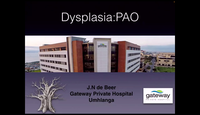 Hip Dysplasia: PAO...