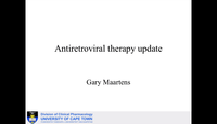 Antiretroviral therapy update...
