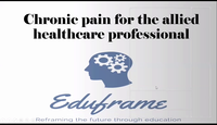 Chronic pain management for the Allied Healthcare Professional...