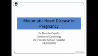 Rheumatic heart disease in pregnancy...