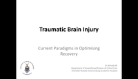 Traumatic brain injury...
