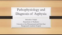 Pathophysiology of asphyxia...