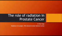 Radiation in Prostate Cancer...