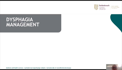 Dysphagia Management...