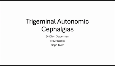 Trigeminal Autonomic Cephalgias...