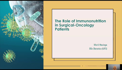Immunonutrition in surgical oncology patients...