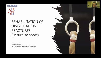 Return to sport after distal radius fractures...