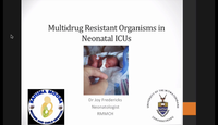 Multidrug resistant organisms ...