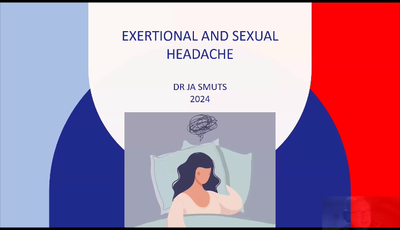 Exertional and Sexual Headache...