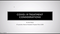 Treating COVID-19 - update...