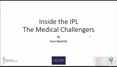 IPL, managing the medical chal...