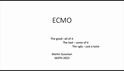 ECMO in 2023...