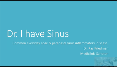 Common everyday nose and sinus diseases...