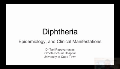 Diphtheria...