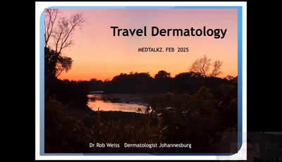 Travel Dermatology...