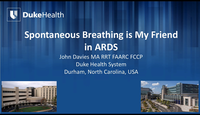 Spontaneous breathing is my friend in ARDS...