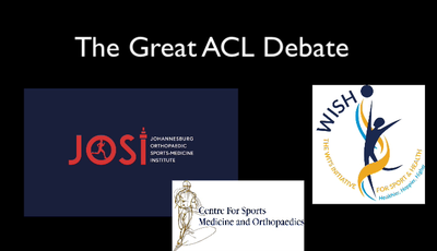 The Great Debate - Management of ACL Tears...