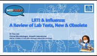 LRTI and Influenza. Lab tests, new and obsolete...