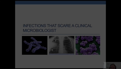 Infections that scare a microbiologist...