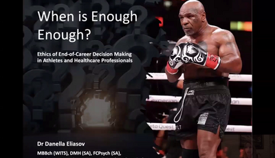 When is enough enough? Ethics of end of career decision making in athletes...