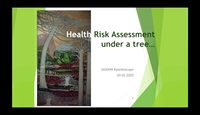 Health risk assessment...
