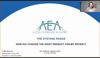The Systane Range - which prod...
