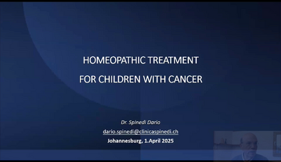 Homeopathic Treatment for Children with Cancer...