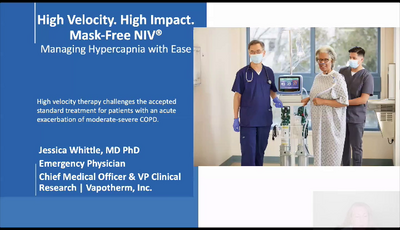 High Velocity. High Impact. Mask-Free NIV...