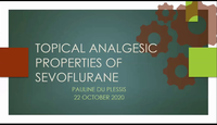 The Topical Analgesic Effects ...