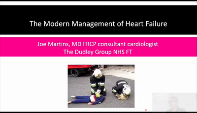 Modern management of heart failure...