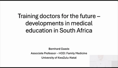 Training Doctors for the Futur...