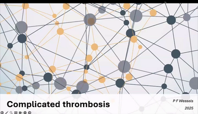 Complicated Thrombosis...